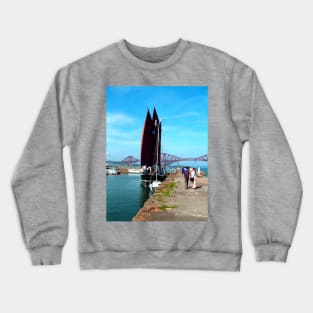 South Queensferry Harbour Crewneck Sweatshirt